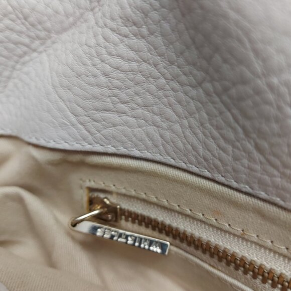 Whistles leather cream crossbody bag - Picture 10 of 13